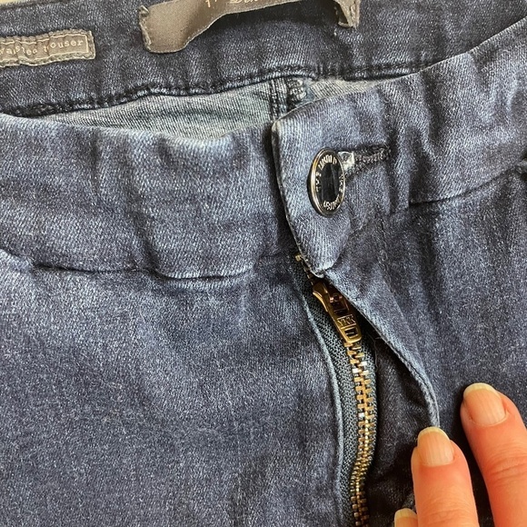 ❌SOLD Vintage Y2K 90s High Waisted Boho Wide Leg Trouser Jeans by The Limited 10 - Picture 4 of 7